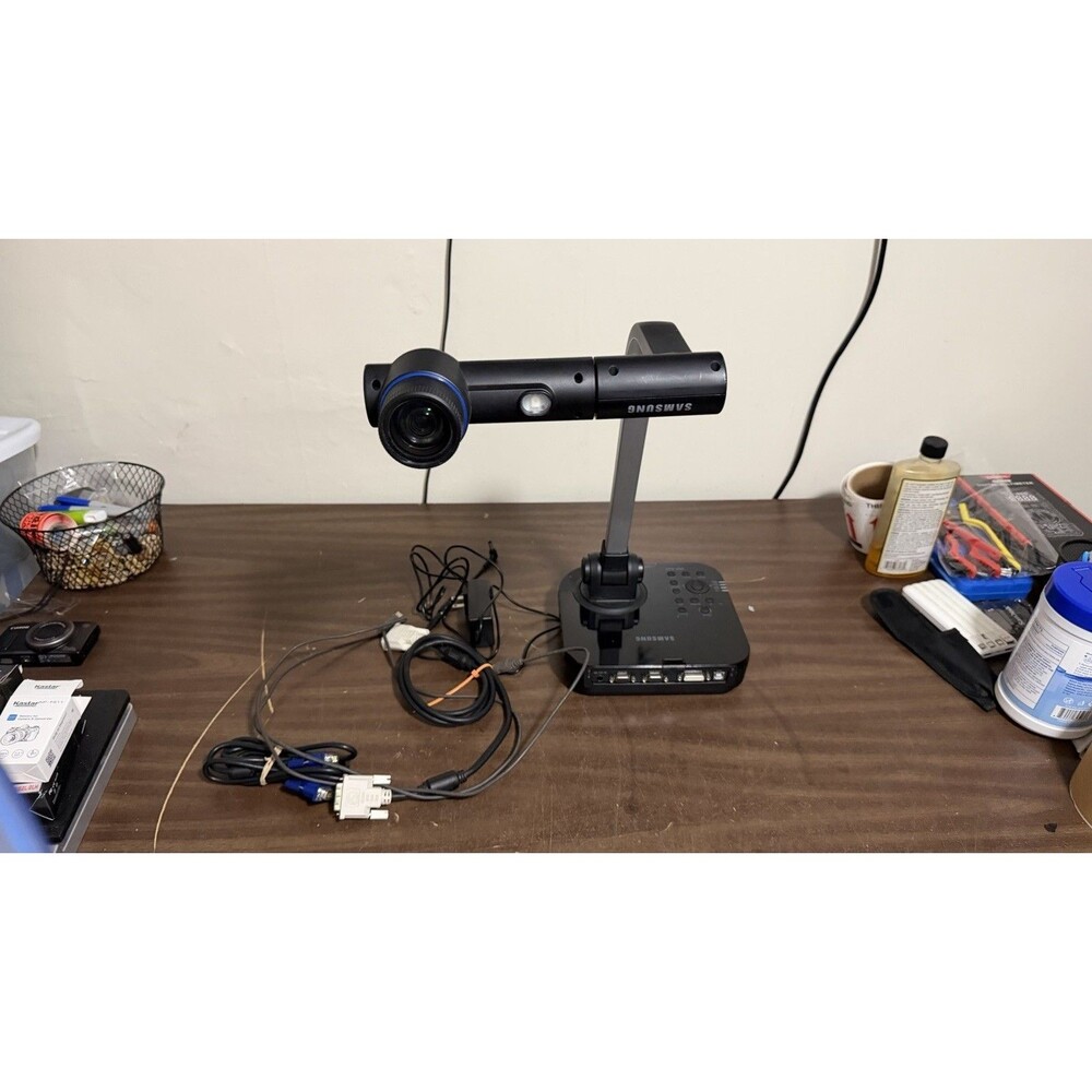 Samsung SDP-860 HD SXGA XGA Document Camera Visual Presenter VGA USB w/Bundle